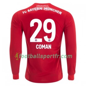 Tenue Bayern Munich Kingsley Coman 29 Domicile 2019-2020 Maillot de Foot ML